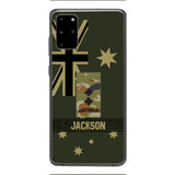 DH Personalized Australian Soldier Phone Case Printed DT084