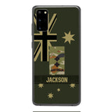 DH Personalized Australian Soldier Phone Case Printed DT084