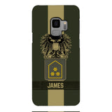 DH Personalized Austrian Soldier Phone Case Printed DT084