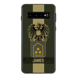 DH Personalized Austrian Soldier Phone Case Printed DT084