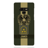 DH Personalized Austrian Soldier Phone Case Printed DT084