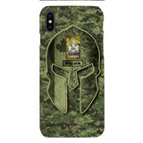 DH Personalized Canadian Soldier Phone Case Printed QH084