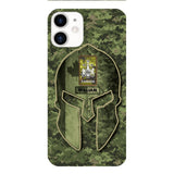 DH Personalized Canadian Soldier Phone Case Printed QH084