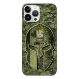 DH Personalized Canadian Soldier Phone Case Printed QH084