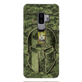 DH Personalized Canadian Soldier Phone Case Printed QH084