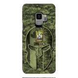 DH Personalized Canadian Soldier Phone Case Printed QH084
