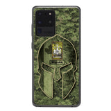 DH Personalized Canadian Soldier Phone Case Printed QH084
