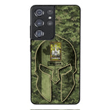 DH Personalized Canadian Soldier Phone Case Printed QH084