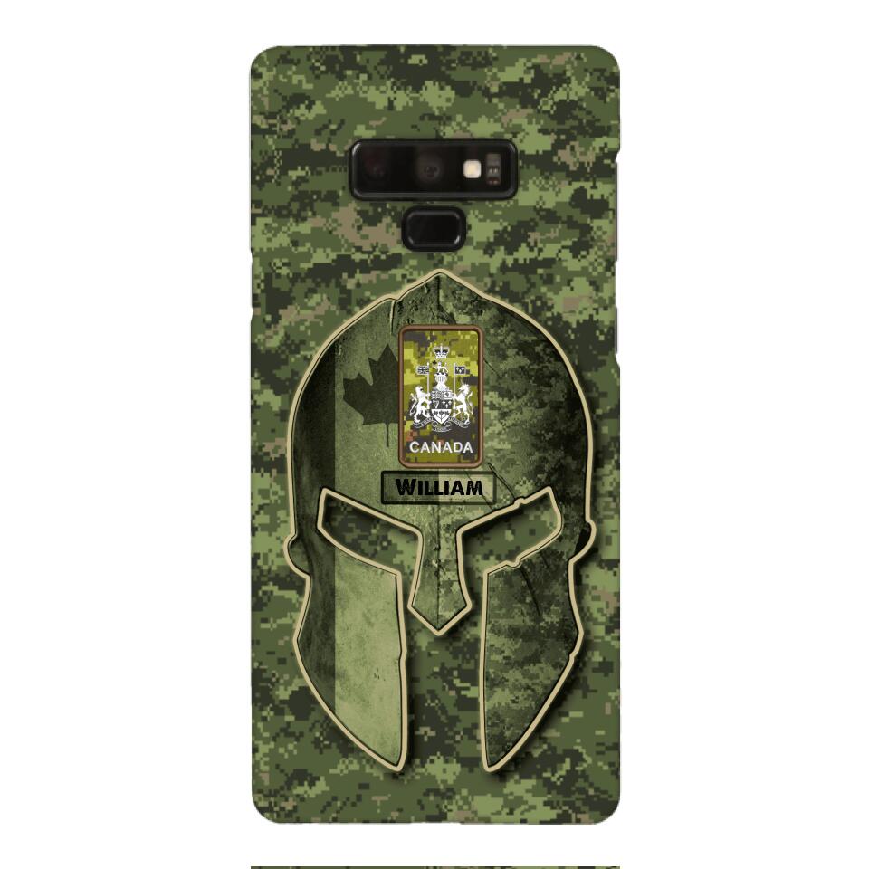 DH Personalized Canadian Soldier Phone Case Printed QH084