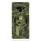 DH Personalized Canadian Soldier Phone Case Printed QH084