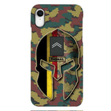 DH Personalized Belgium Soldier Phone Case Printed QH084
