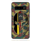 DH Personalized Belgium Soldier Phone Case Printed QH084