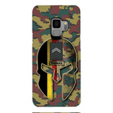 DH Personalized Belgium Soldier Phone Case Printed QH084