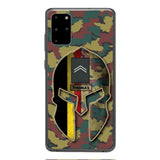 DH Personalized Belgium Soldier Phone Case Printed QH084