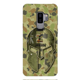 DH Personalized Australian Soldier Phone Case Printed QH084