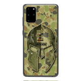 DH Personalized Australian Soldier Phone Case Printed QH084