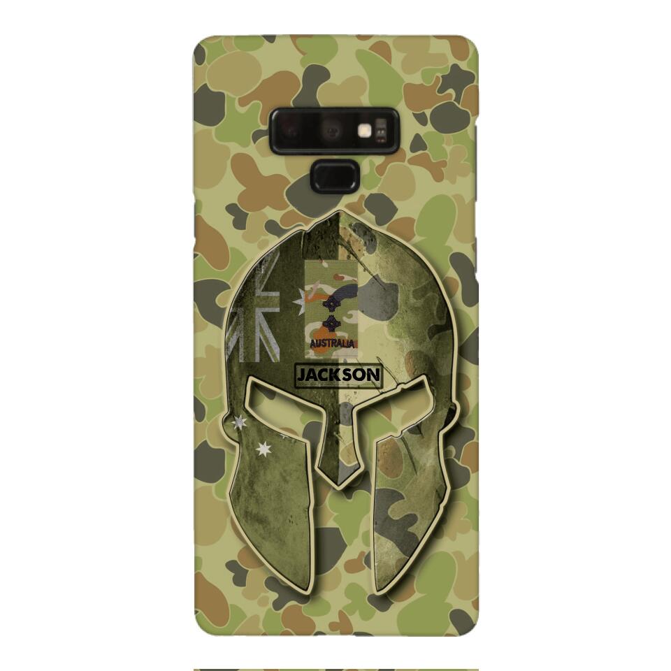 DH Personalized Australian Soldier Phone Case Printed QH084