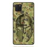 DH Personalized Australian Soldier Phone Case Printed QH084