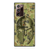 DH Personalized Australian Soldier Phone Case Printed QH084