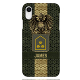 DH Personalized Austrian Soldier Phone Case Printed MQ1204