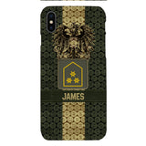 DH Personalized Austrian Soldier Phone Case Printed MQ1204