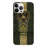 DH Personalized Austrian Soldier Phone Case Printed MQ1204