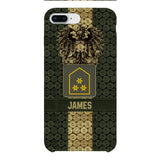 DH Personalized Austrian Soldier Phone Case Printed MQ1204