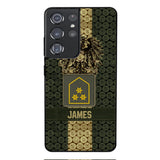 DH Personalized Austrian Soldier Phone Case Printed MQ1204
