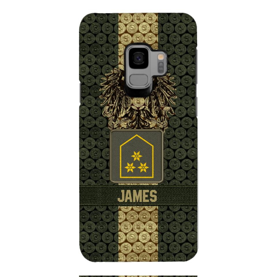 DH Personalized Austrian Soldier Phone Case Printed MQ1204