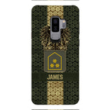 DH Personalized Austrian Soldier Phone Case Printed MQ1204