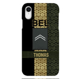 DH Personalized Belgian Soldier Phone Case Printed MQ1204