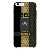 DH Personalized Belgian Soldier Phone Case Printed MQ1204