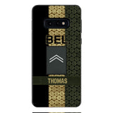 DH Personalized Belgian Soldier Phone Case Printed MQ1204