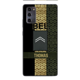 DH Personalized Belgian Soldier Phone Case Printed MQ1204