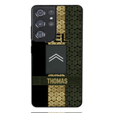 DH Personalized Belgian Soldier Phone Case Printed MQ1204