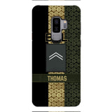 DH Personalized Belgian Soldier Phone Case Printed MQ1204