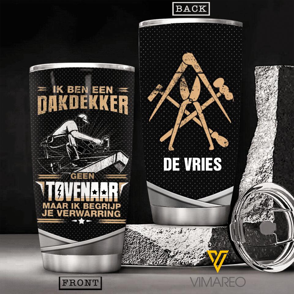 Personalized Dakdekker Tumbler Printed 22APR-HC12