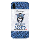 Personalized Una Reina Nacio En Agosto Phone Case Printed 22APR-HC13