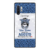 Personalized Una Reina Nacio En Agosto Phone Case Printed 22APR-HC13