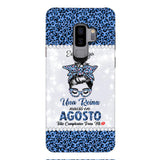 Personalized Una Reina Nacio En Agosto Phone Case Printed 22APR-HC13