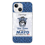 Personalized Una Reina Nacio En Mayo Phone Case Printed 22APR-HC13