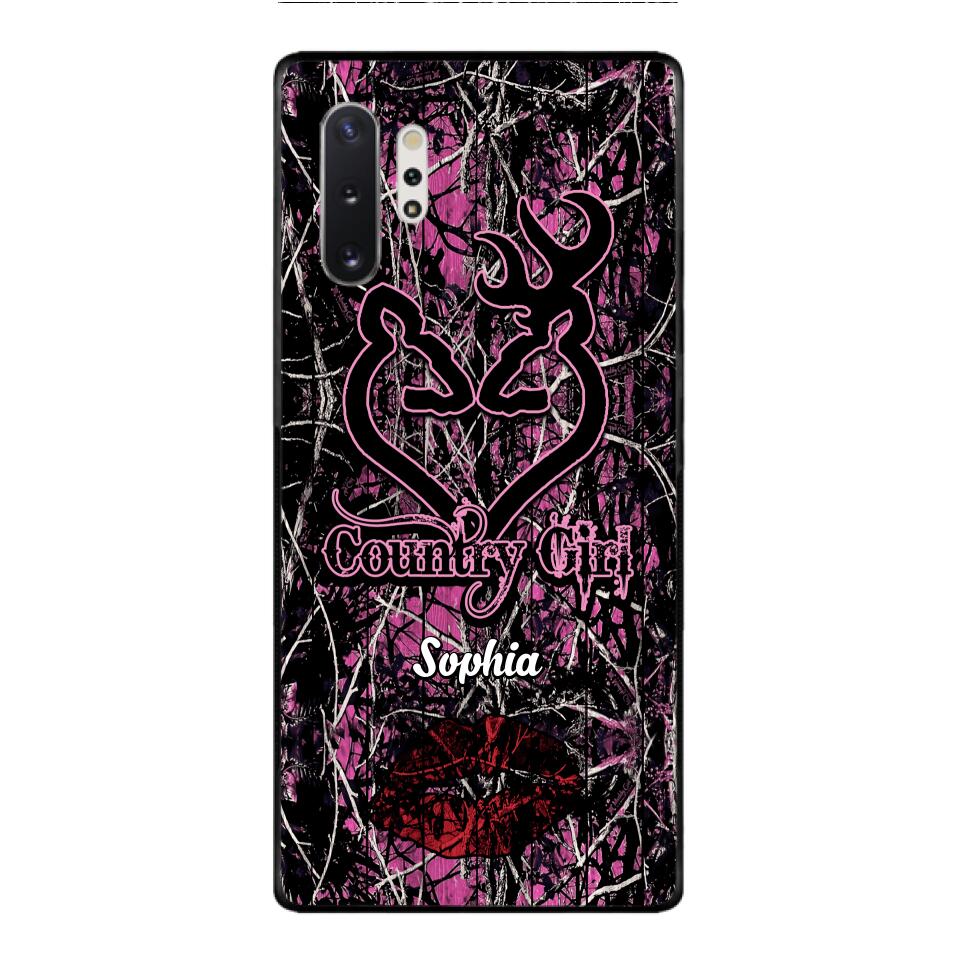 Personalized Country Girl Phone Case Printed V3Q 1304