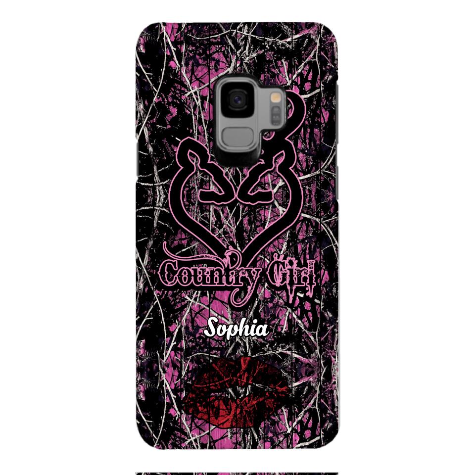 Personalized Country Girl Phone Case Printed V3Q 1304