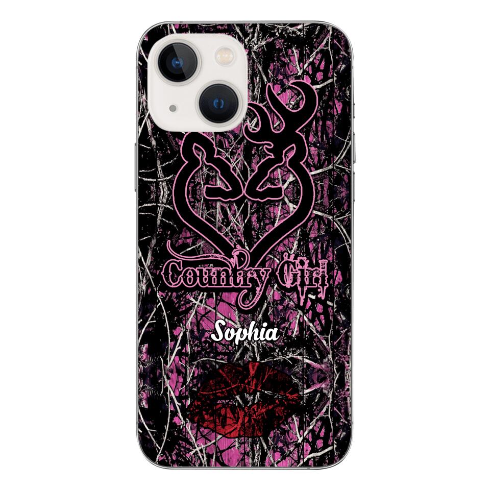 Personalized Country Girl Phone Case Printed V3Q 1304