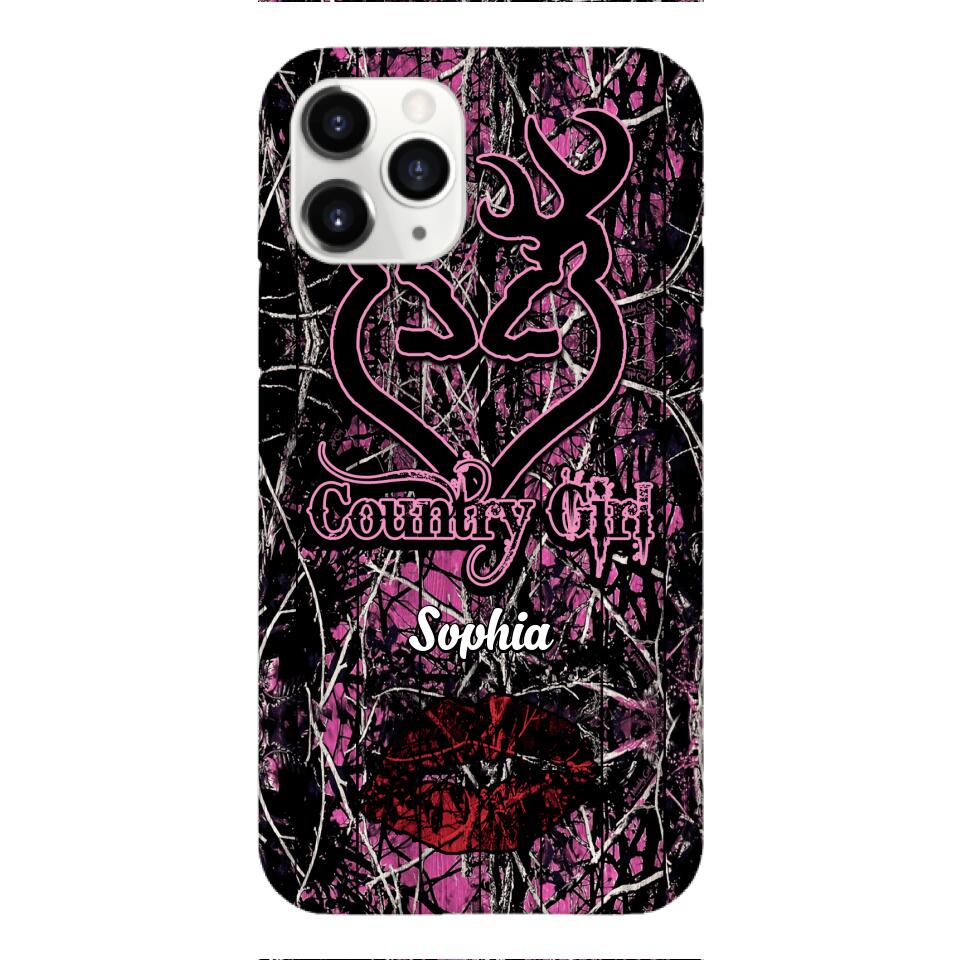 Personalized Country Girl Phone Case Printed V3Q 1304