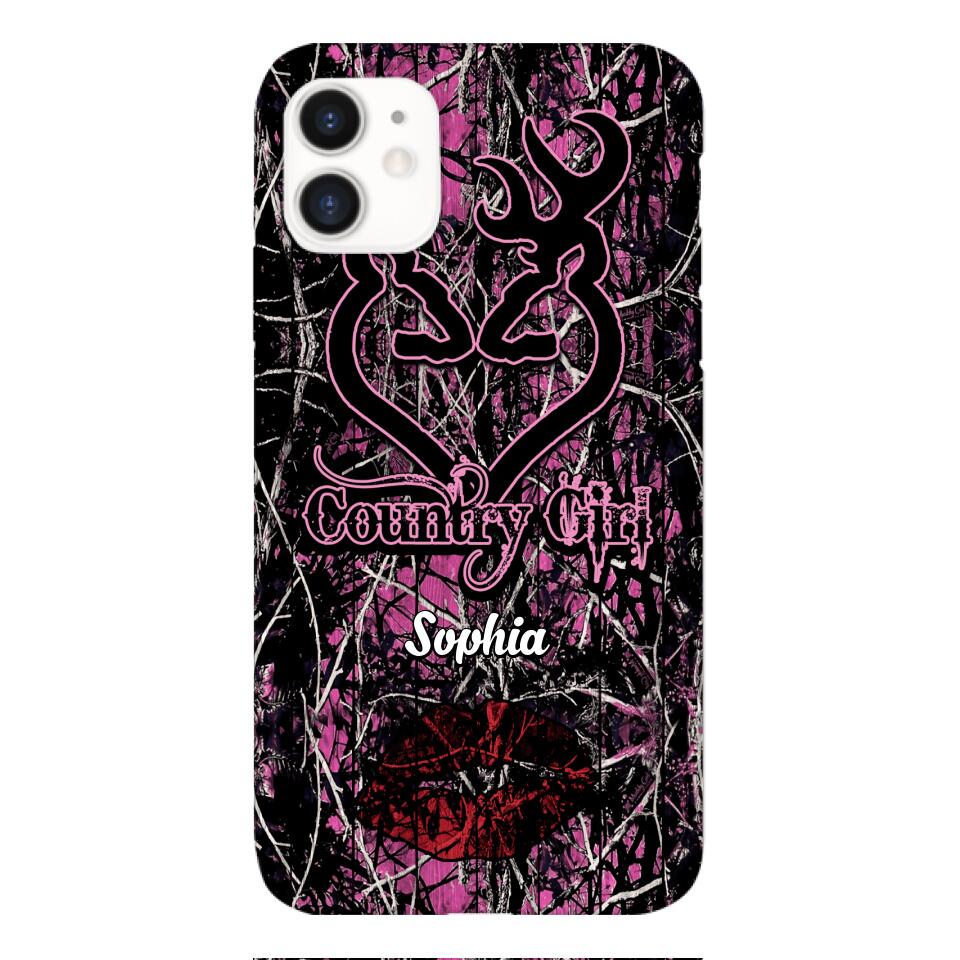 Personalized Country Girl Phone Case Printed V3Q 1304