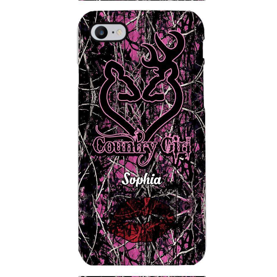 Personalized Country Girl Phone Case Printed V3Q 1304