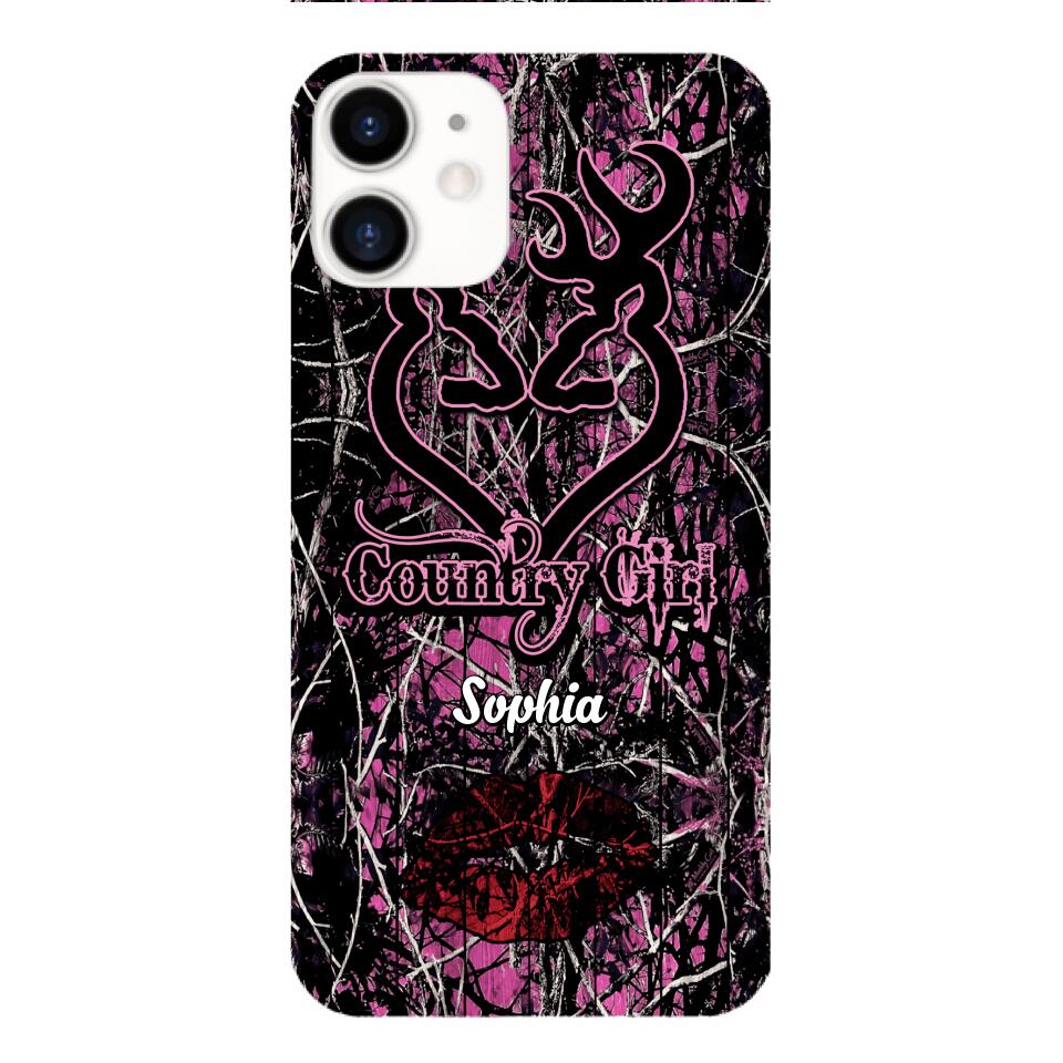 Personalized Country Girl Phone Case Printed V3Q 1304
