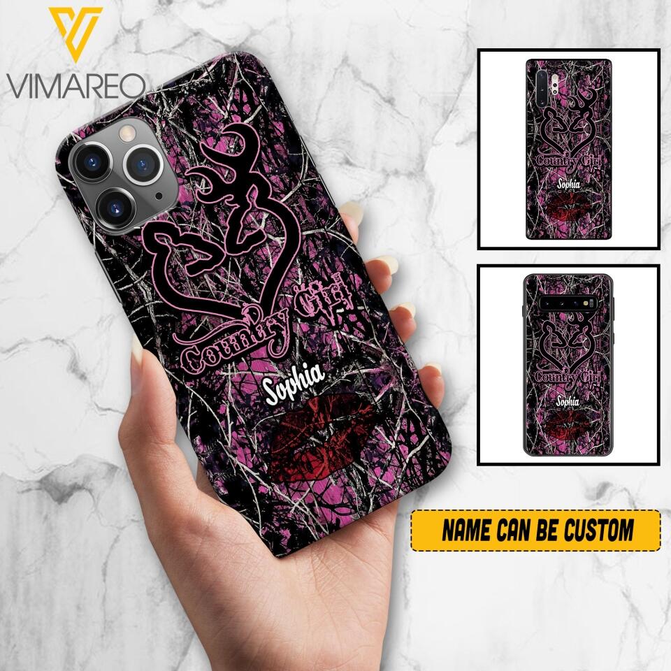 Personalized Country Girl Phone Case Printed V3Q 1304