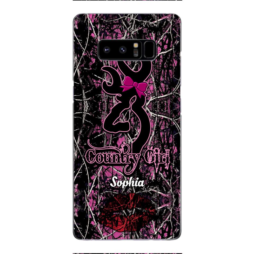 Personalized Country Girl Phone Case Printed V3Q 1304